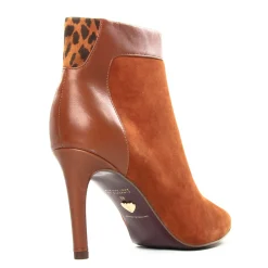 Boots Talon Tamaris 25305 Cognac Leopard