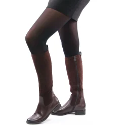 Bottes Stretch Caprice 25514 Dk Brown Comb