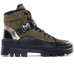 Bottines À Lacets Mamzelle Poula Kaki