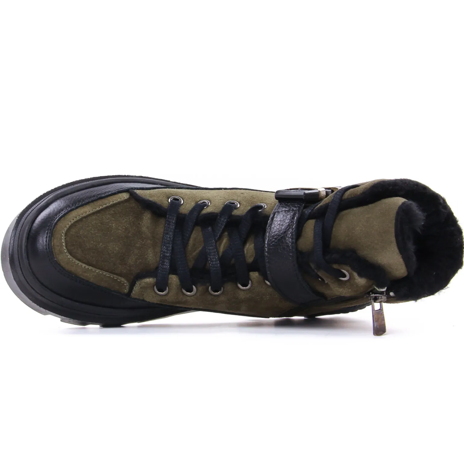 Bottines À Lacets Mamzelle Poula Kaki