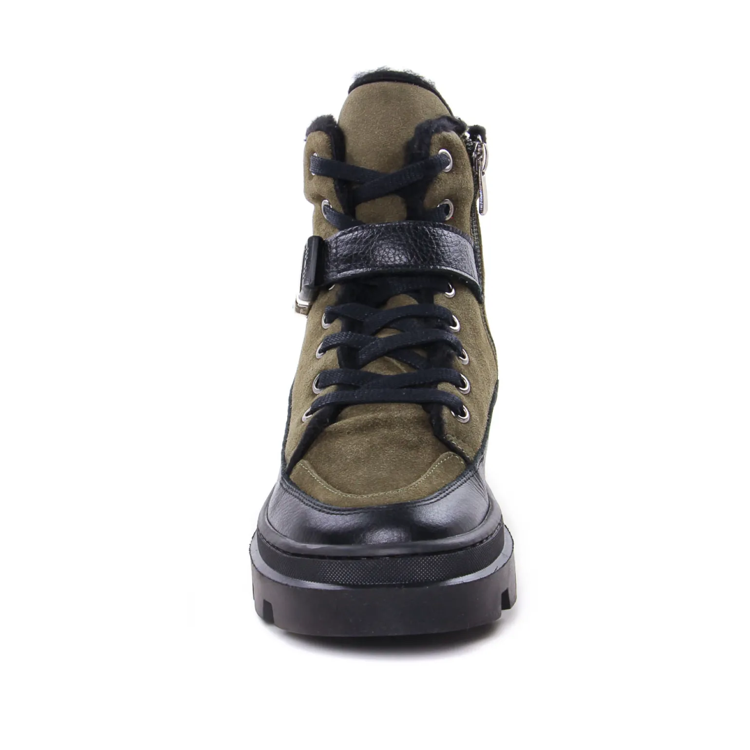 Bottines À Lacets Mamzelle Poula Kaki