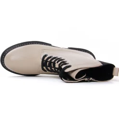 Bottines À Lacets Marco Tozzi 25239 Ivory Comb