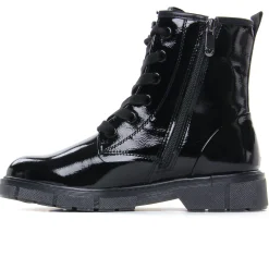 Bottines À Lacets Marco Tozzi 25282 Black Patent