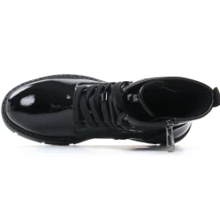 Bottines À Lacets Marco Tozzi 25282 Black Patent