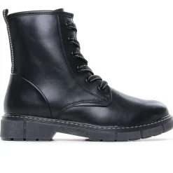 Bottines À Lacets Marco Tozzi 25282 Black White