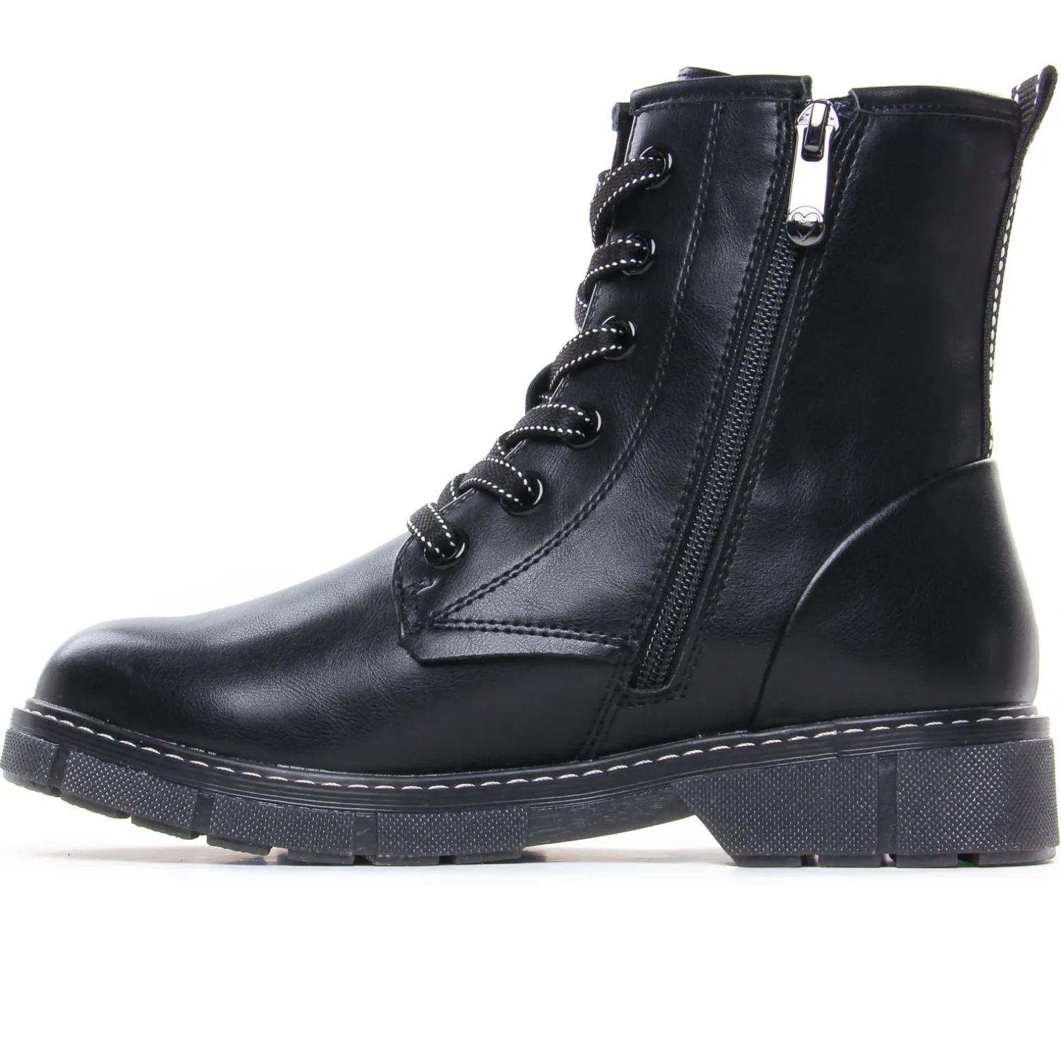 Bottines À Lacets Marco Tozzi 25282 Black White