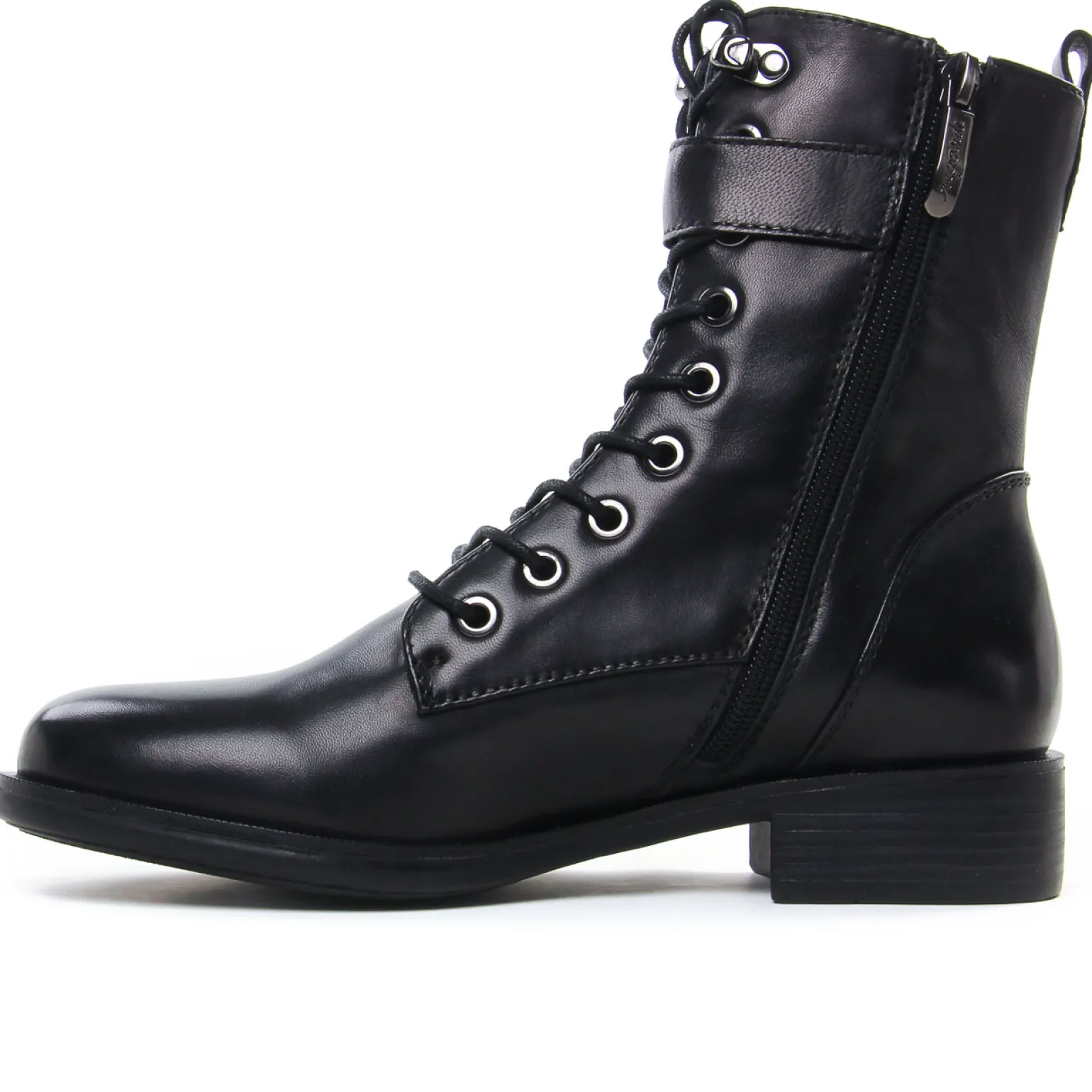 Bottines À Lacets Regarde Le Ciel Jada-01 Black