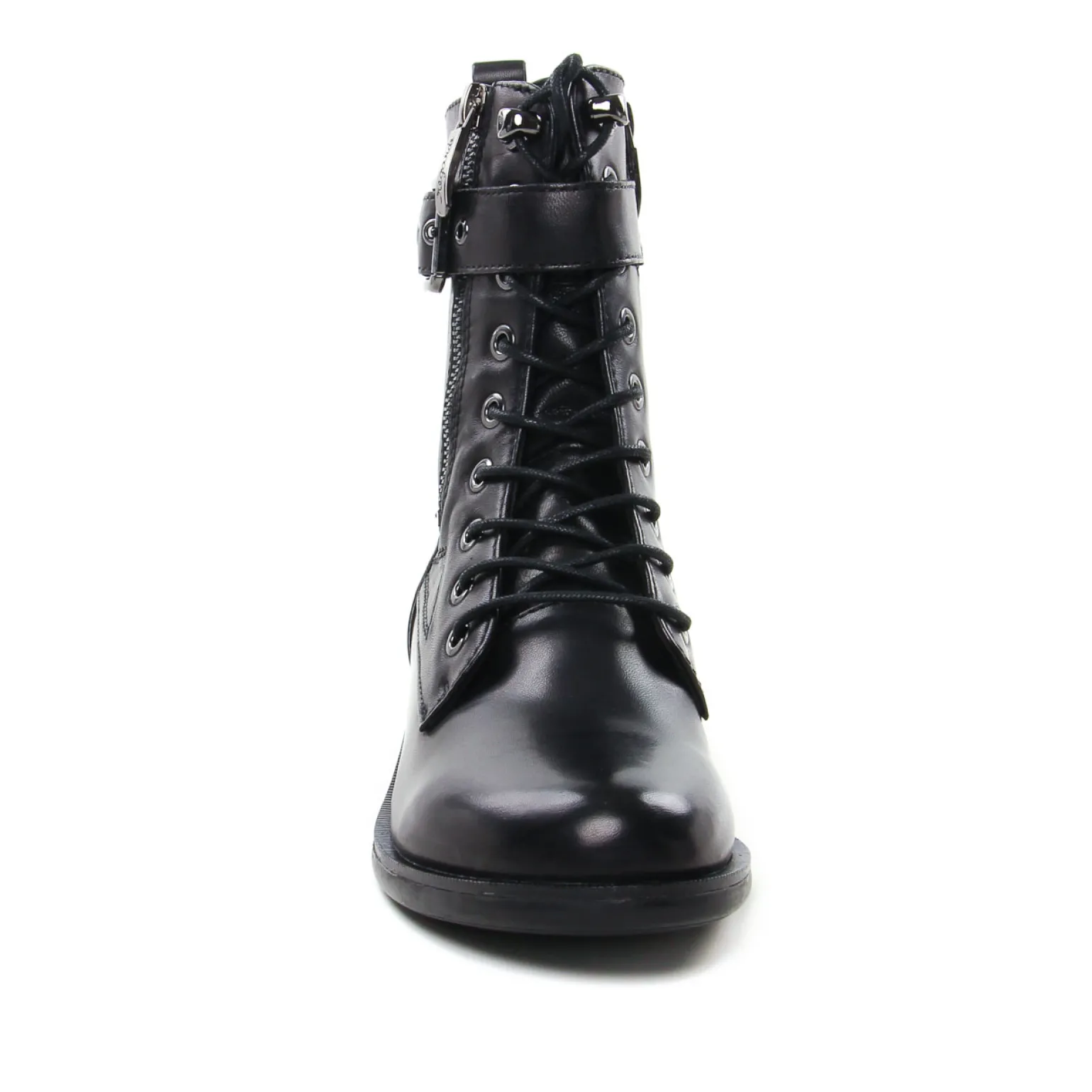 Bottines À Lacets Regarde Le Ciel Jada-01 Black