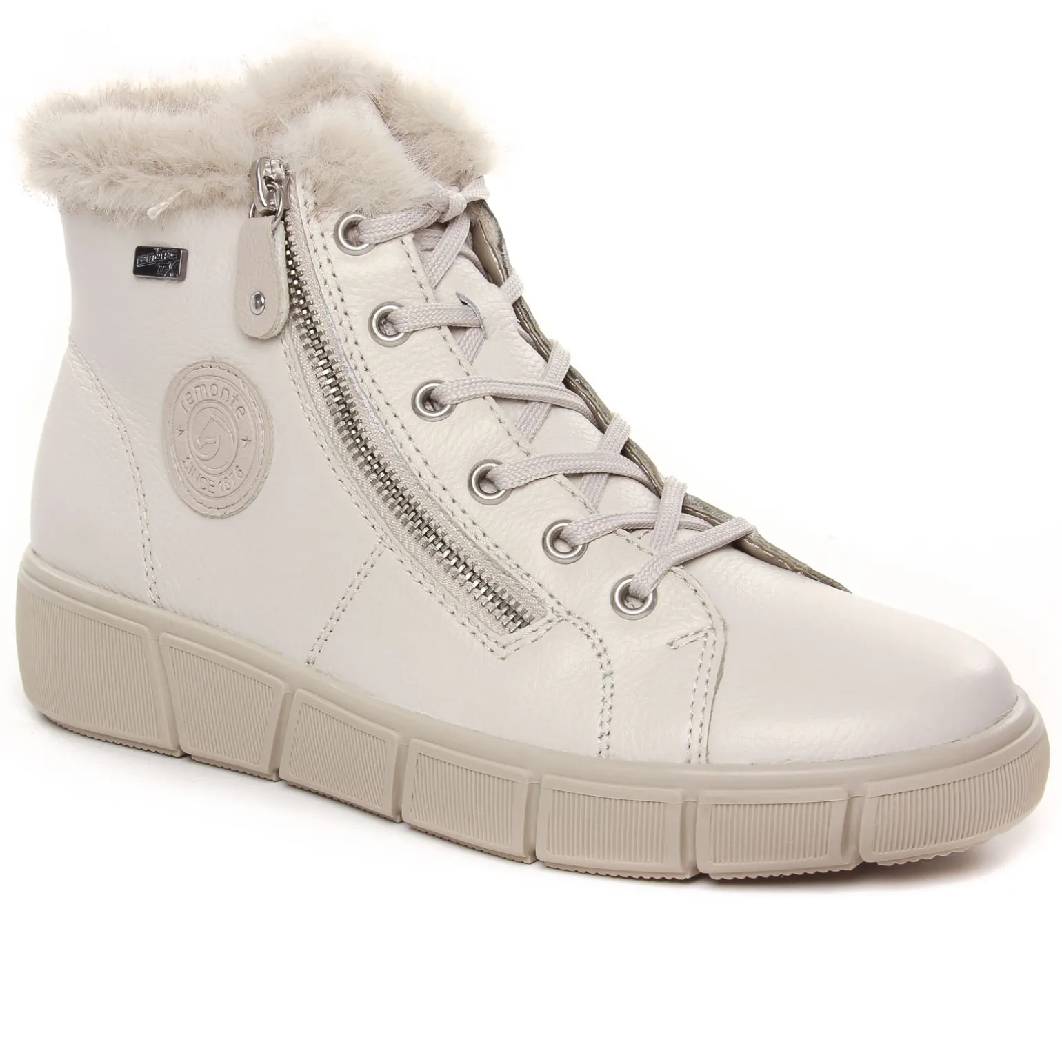 Bottines À Lacets Remonte D1T72-80 Beige