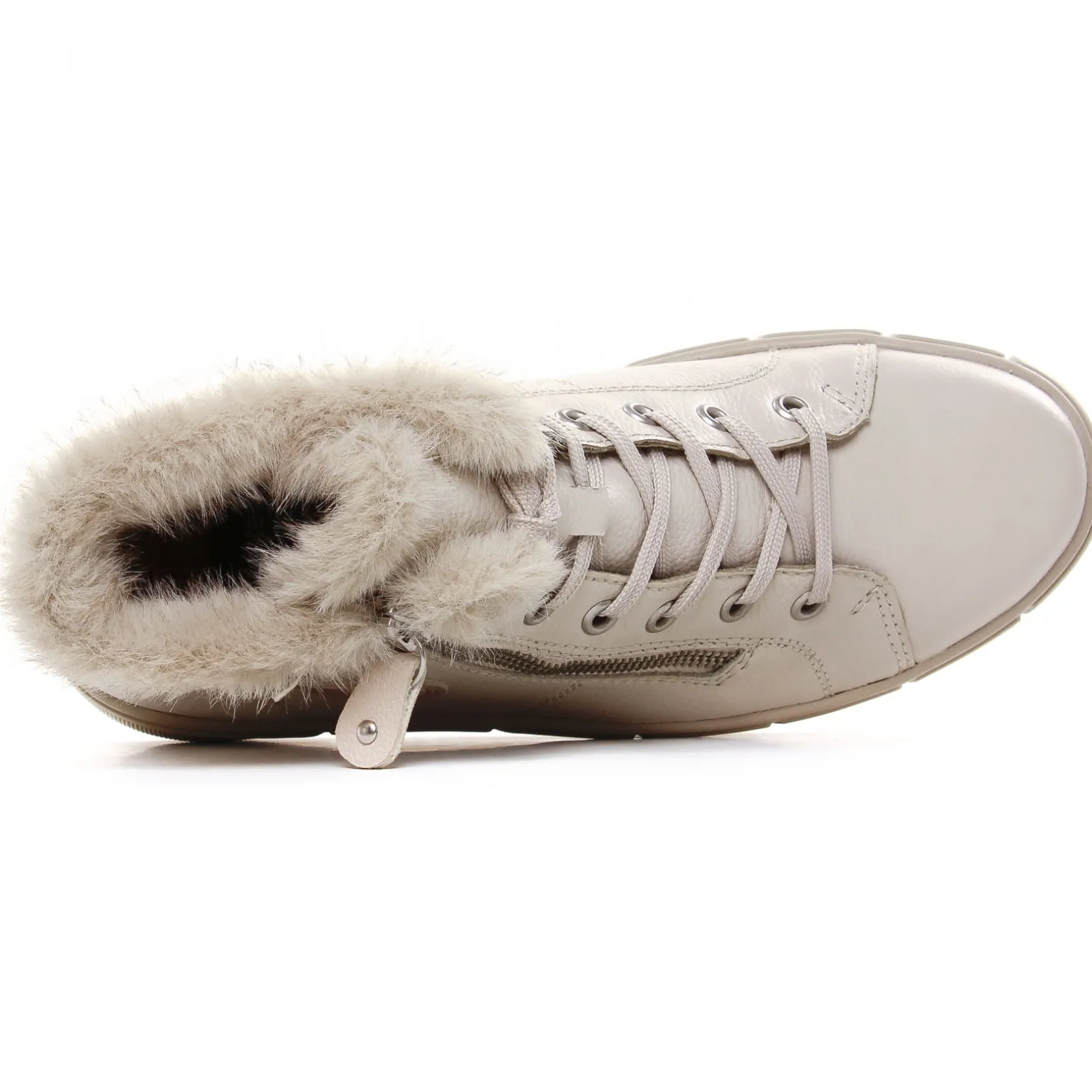 Bottines À Lacets Remonte D1T72-80 Beige