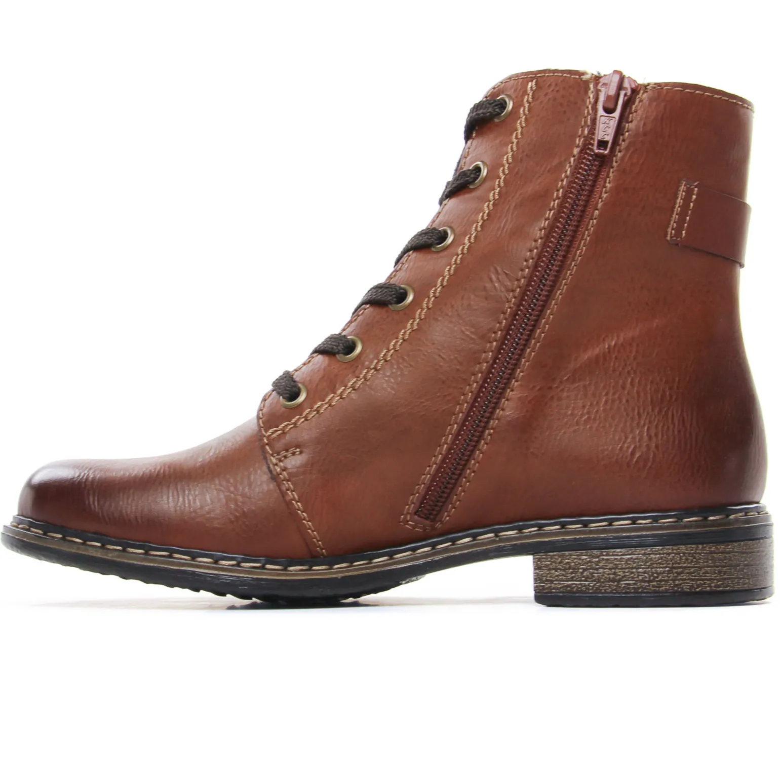 Bottines À Lacets Rieker 71202-24 Muscat