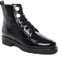 Bottines À Lacets Scarlatine Co77707 Ca Noir Naplack