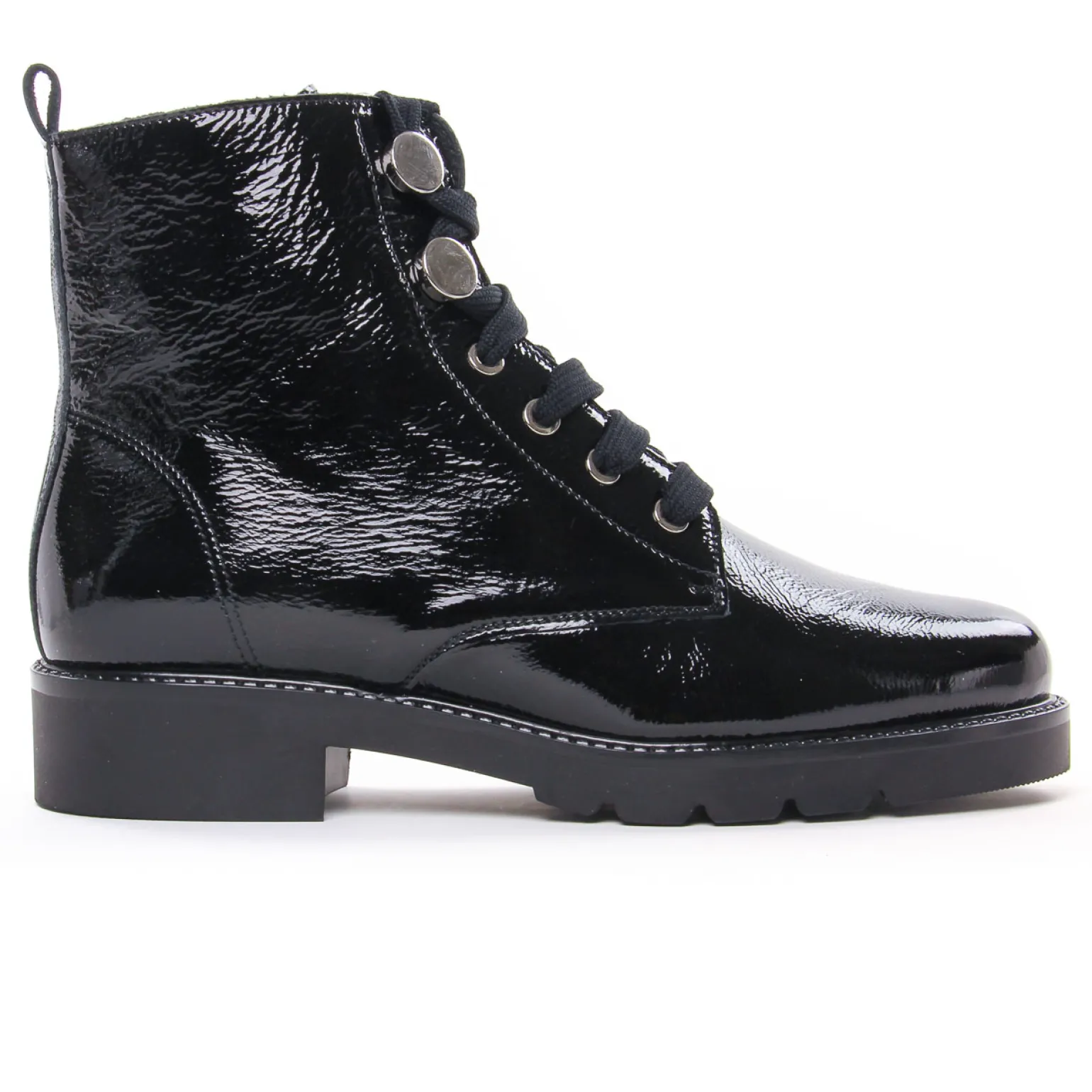 Bottines À Lacets Scarlatine Co77707 Ca Noir Naplack