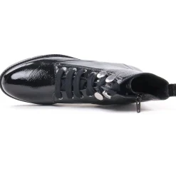 Bottines À Lacets Scarlatine Co77707 Ca Noir Naplack