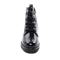 Bottines À Lacets Scarlatine Co77707 Ca Noir Naplack