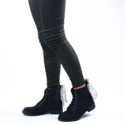 Bottines À Lacets Scarlatine Madonna Marine