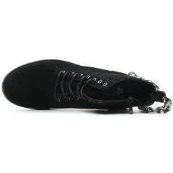 Bottines À Lacets Scarlatine Madonna Noir