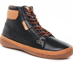 Bottines À Lacets Scarlatine Mina Noir