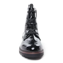 Bottines À Lacets Tamaris 25261 Black Patent
