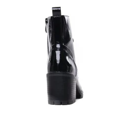 Bottines À Lacets Tamaris 25241 Black Patent