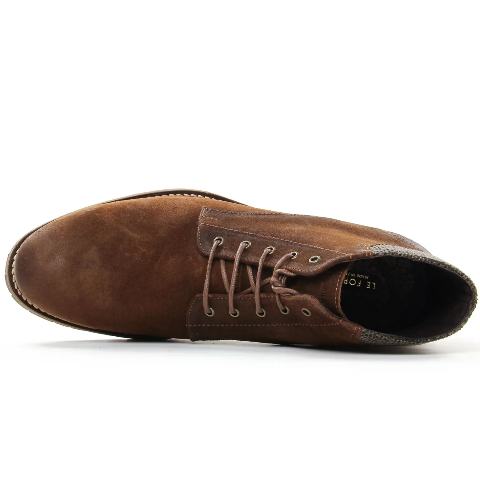 Bottines Chukka Le Formier Roanne Cognac