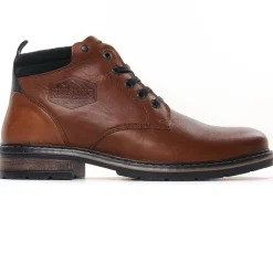 Bottines Chukka Redskins Equilibre Cognac Noir