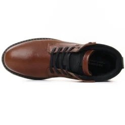 Bottines Chukka Redskins Equilibre Cognac Noir