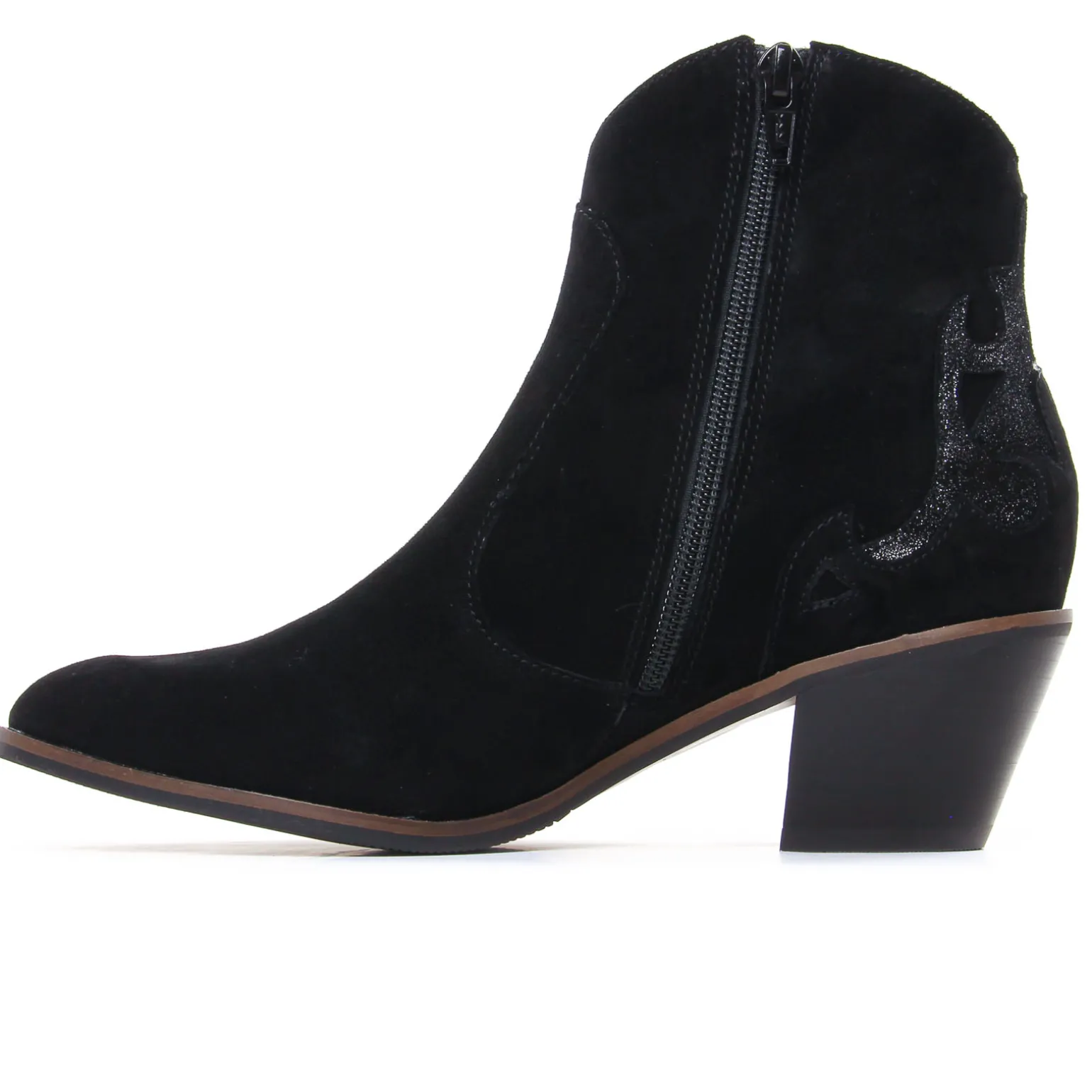Bottines Santiag Mamzelle Tatou Noir