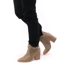 Bottines Santiag Xti 143883 Taupe