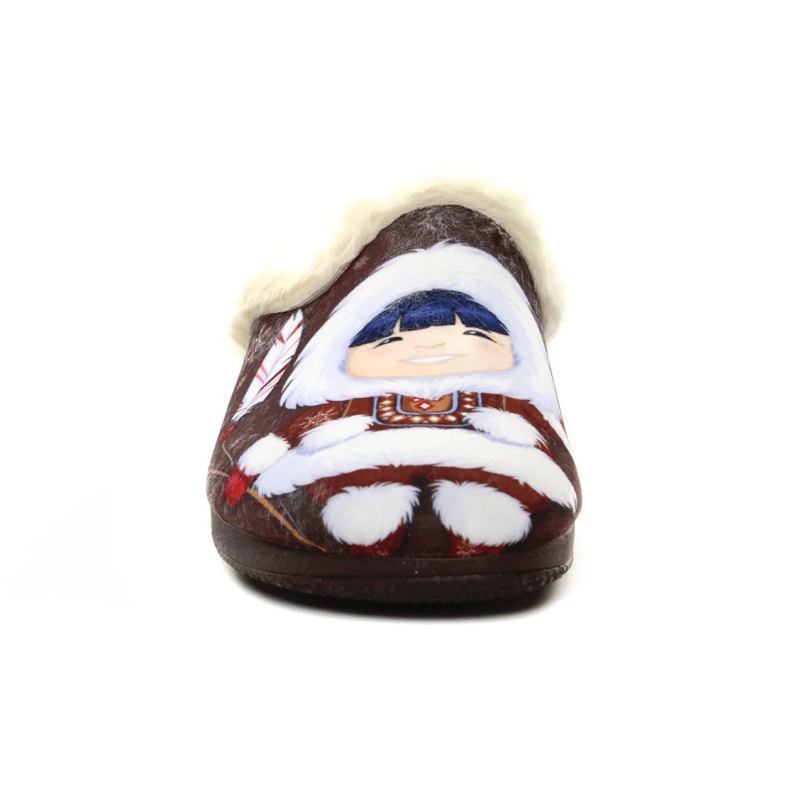 Chaussons American Vintage Verica Marron