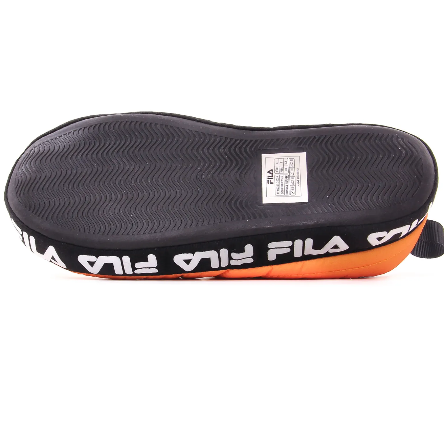 Chaussons Fila Comfider Orange