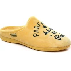 Chaussons La Maison De L Espadrille 102-7 F Jaune