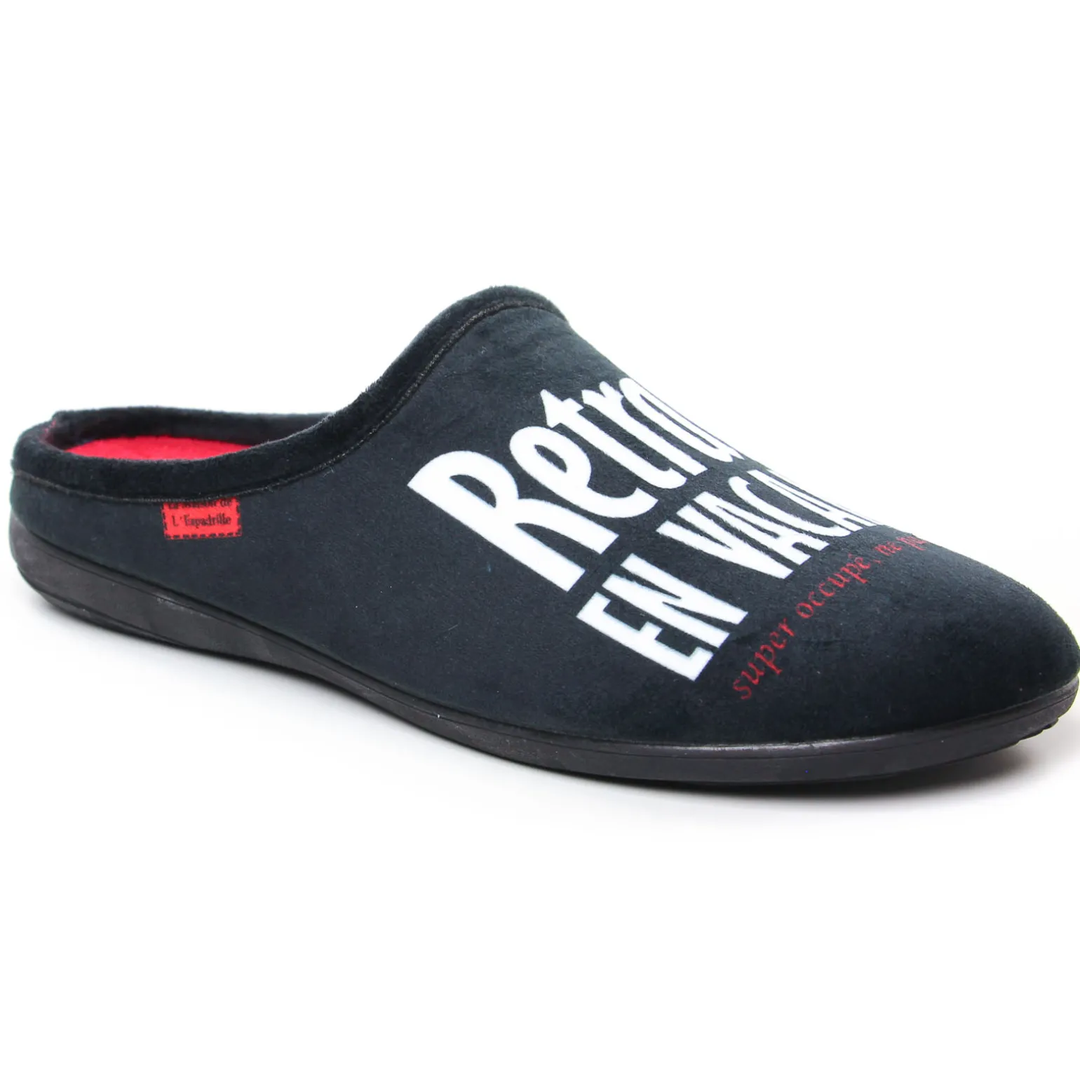 Chaussons La Maison De L Espadrille 106-7 Noir