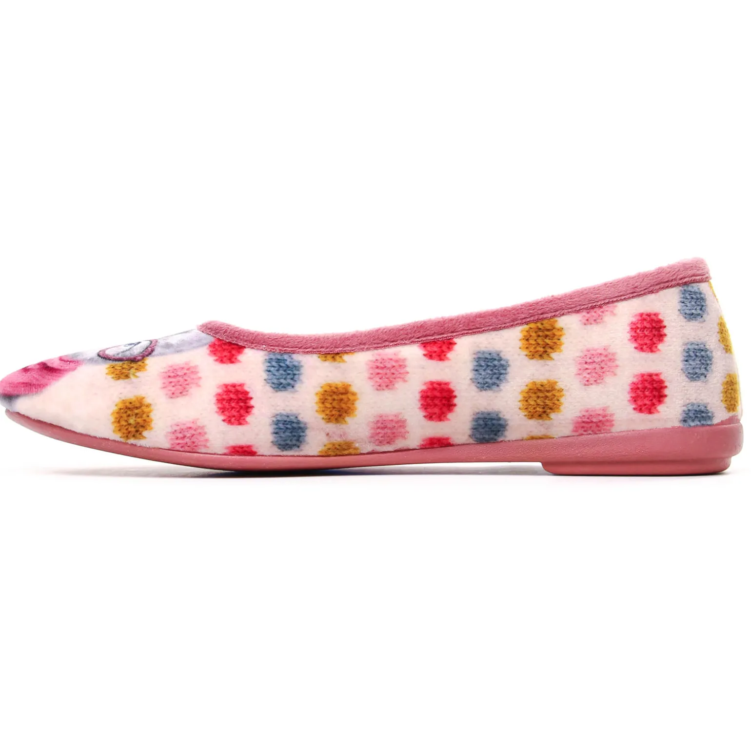 Chaussons La Maison De L Espadrille 6040-7 Rose