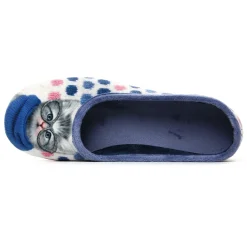 Chaussons La Maison De L Espadrille 6040-7 Turquoise