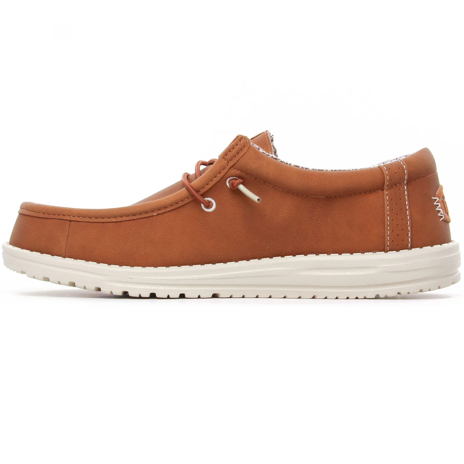Chaussures Basses À Lacets Hey Dude Wally Classic Xtra Wide Tan
