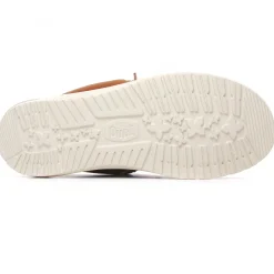 Chaussures Basses À Lacets Hey Dude Wally Classic Xtra Wide Tan