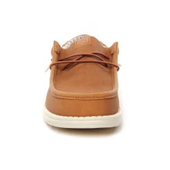 Chaussures Basses À Lacets Hey Dude Wally Classic Xtra Wide Tan