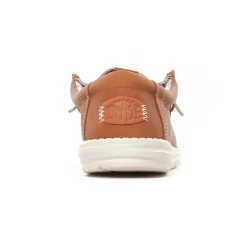 Chaussures Basses À Lacets Hey Dude Wally Classic Xtra Wide Tan