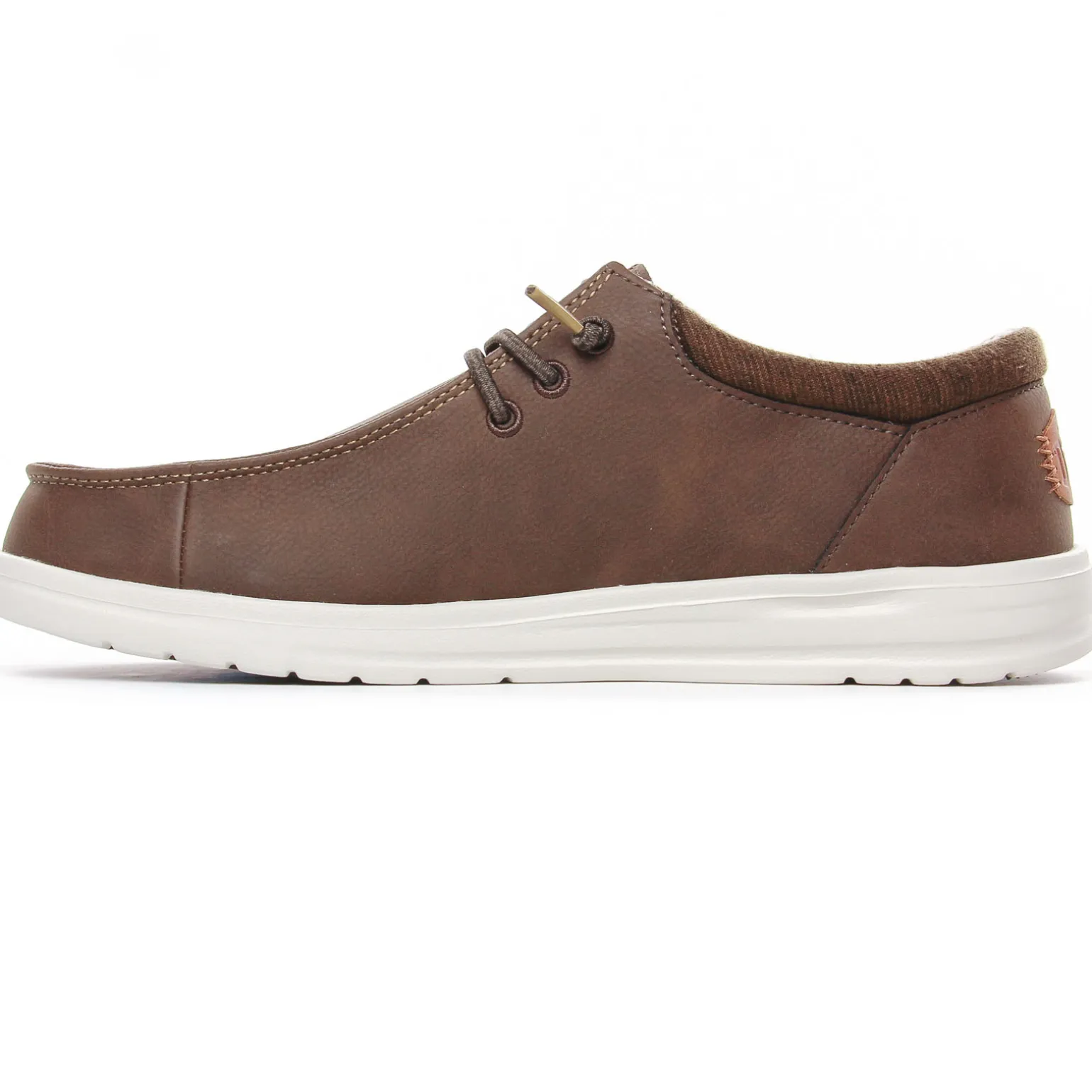 Chaussures Basses À Lacets Hey Dude Wally Classic 43352 Brown