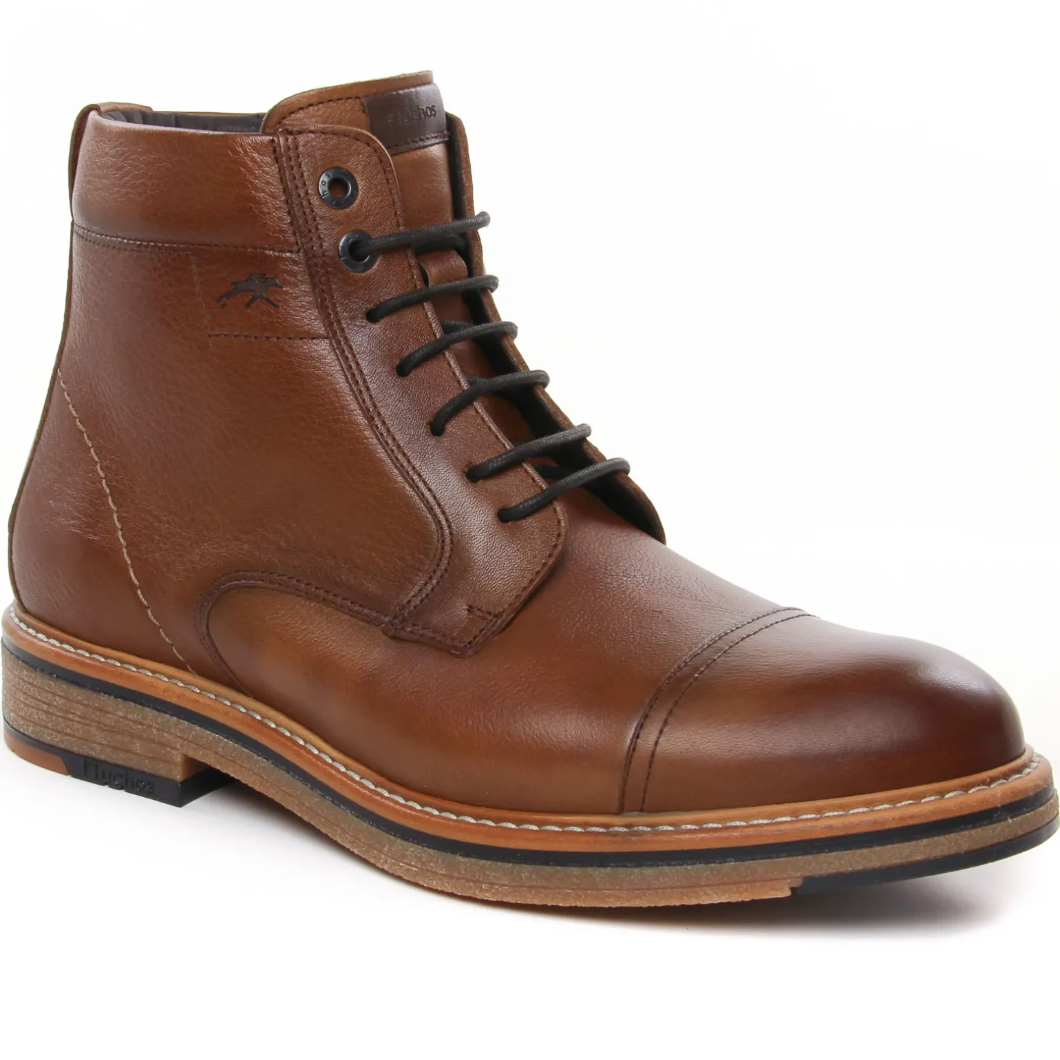 Chaussures Montantes Fluchos F1822 Naturel Camel