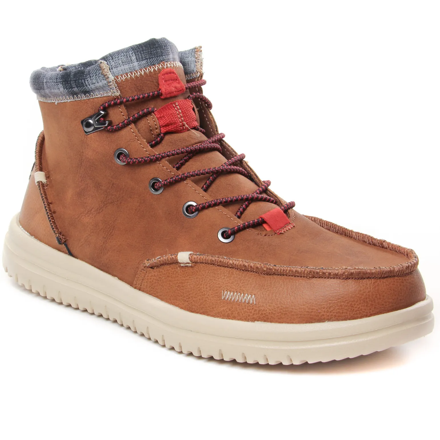 Chaussures Montantes Hey Dude Bradley Classic Cognac