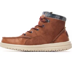 Chaussures Montantes Hey Dude Bradley Classic Cognac