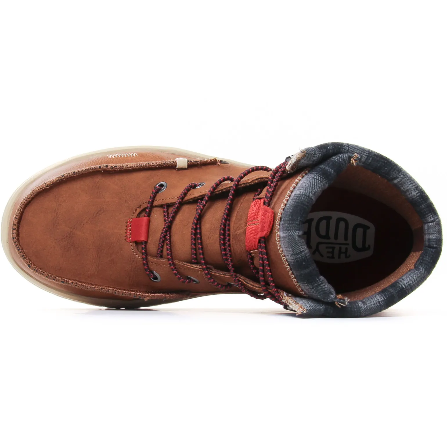 Chaussures Montantes Hey Dude Bradley Classic Cognac