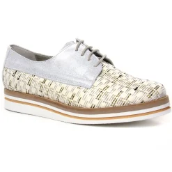 Derbys Compensées Dorking Romy D7852 Argent