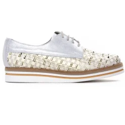 Derbys Compensées Dorking Romy D7852 Argent