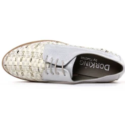 Derbys Compensées Dorking Romy D7852 Argent