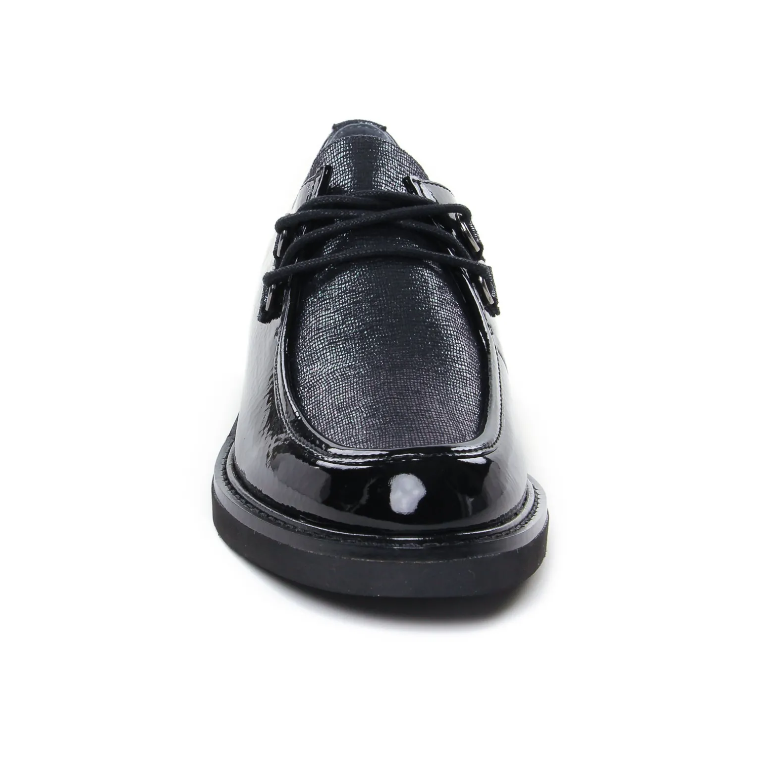 Derbys Compensées Fugitive Choupi Vernis Noir