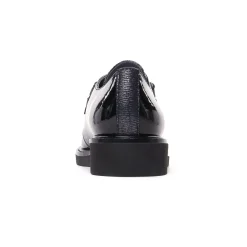 Derbys Compensées Fugitive Choupi Vernis Noir