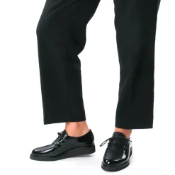 Derbys Compensées Fugitive Choupi Vernis Noir